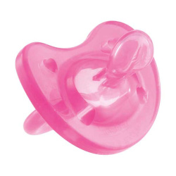 Chicco pacifier all silicone Physio 4M + pink 02712-11