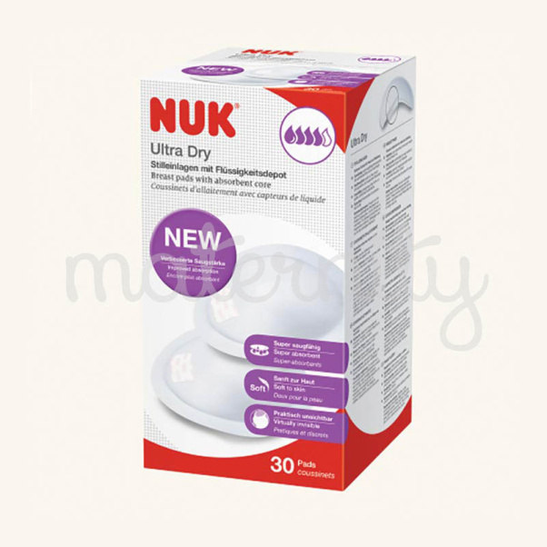 NUK επιθέματα στήθους Ultra Dry 30τεμ