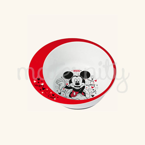 NUK μπολ φαγητού Disney Mickey Mouse 6m+