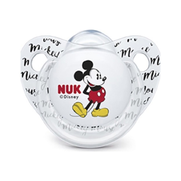 NUK Mickey Mouse silicone pacifier 0-6m