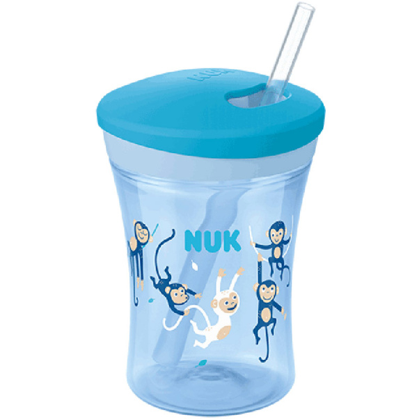 Nuk Action Cup 230ml with straw 12m+ (Bra Free)