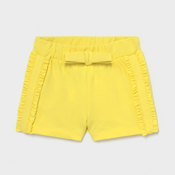 Παντελόνι κοντό παιδικό για κορίτσι κίτρινο Mayoral 01227-54
