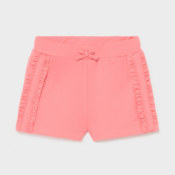 Παντελόνι κοντό παιδικό για κορίτσι ροζ Mayoral 01227-55