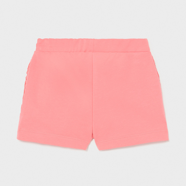 Παντελόνι κοντό παιδικό για κορίτσι ροζ Mayoral 01227-55