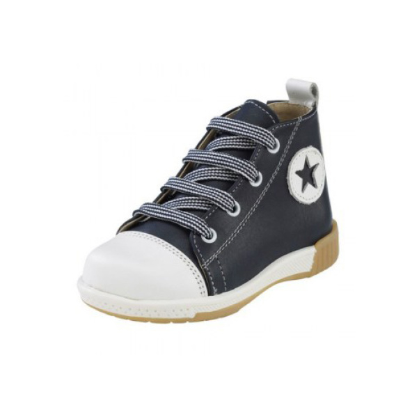 Gorgino Παιδικό παπούτσι Sneaker μποτάκι για αγόρι μπλέ 871-1