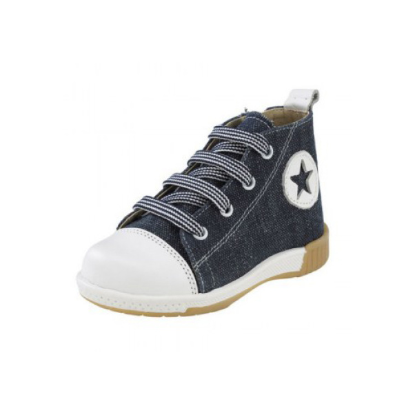 Gorgino Παιδικό παπούτσι Sneaker μποτάκι για αγόρι μπλέ 872-4