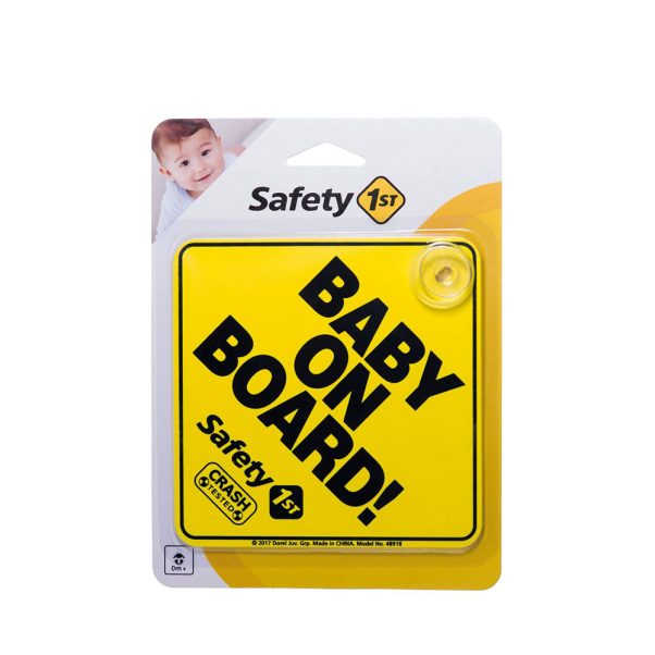 Safety 1st Baby on bοard με βεντούζα