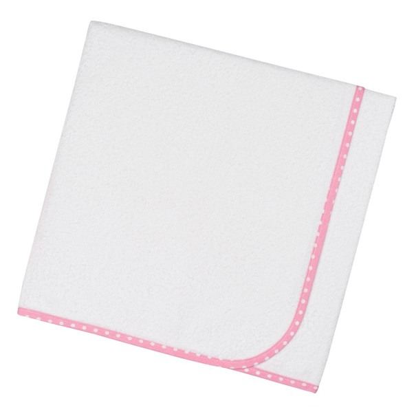 Bunny bebe changing mat 60×90cm with Pink polkadot plaid