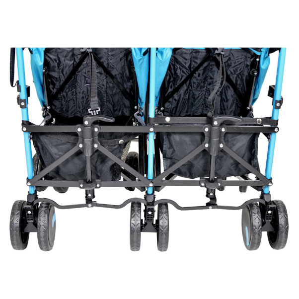 Bebe Stars Baby Stroller Twin Lux Blue 7801-181