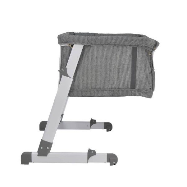 Bebe Stars Baby Cot Side to Side Plus 2in1 Grey 841-186