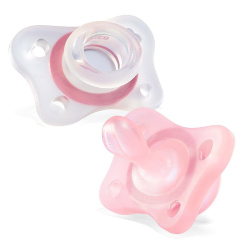 Chicco Pacifier Mini Soft 2-6m PhysioForma® Pink (2pcs)