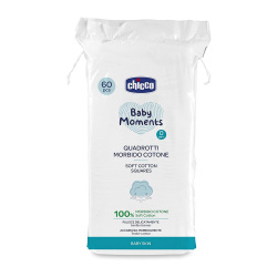 Chicco Soft cotton wipes (60pcs) Baby Moments
