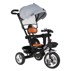 Bebe Stars Baby Tricycle Forza Grey 816-186
