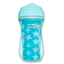 Chicco Active Cup Insulated Rim Trainer Cup 9oz 14m+ Turquoise