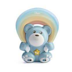 Chicco Projector Rainbow Teddy Bear - Blue
