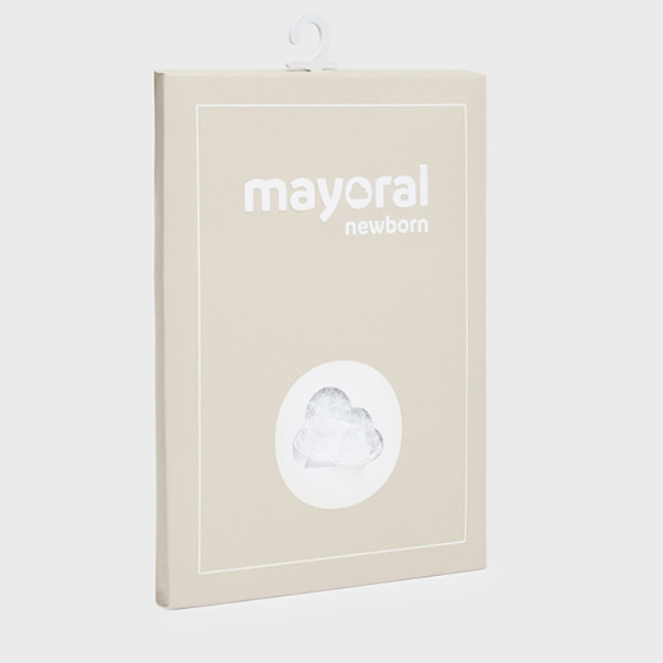 Mayoral κιλοτάκι με βολάν ECOFRIENDS λευκό 09464-55
