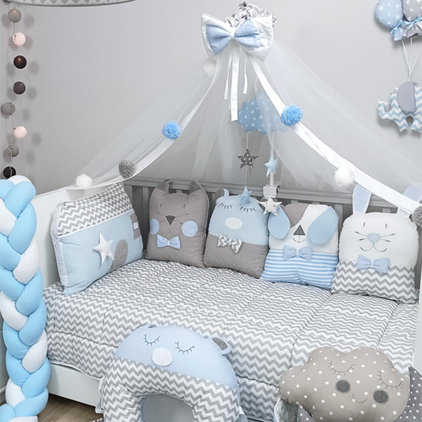 Baby Star Sugar Family crib dowry set