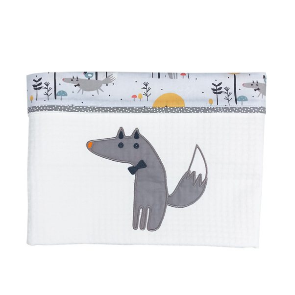 Baby Star pike blanket cot Wolf