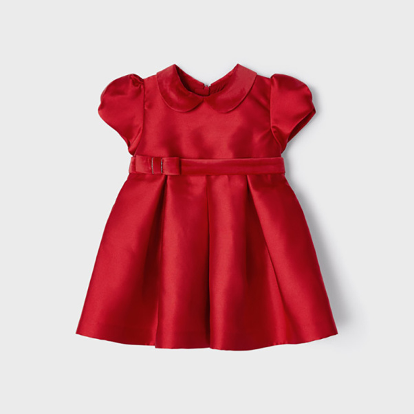 Mayoral φόρεμα αμπιγιέ κόκκινο 02944-45