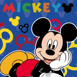 Λαβέτες DISNEY Disney MICKEY 51 30Χ30 Digital Print Cotton 100% DISNEY Dimcol
