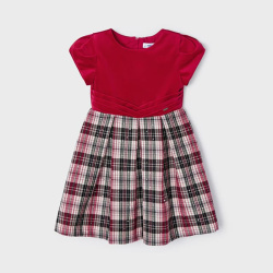 Mayoral παιδικό φόρεμα κόκκινο 04956-10