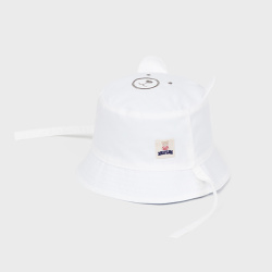 Mayoral καπέλο διπλής όψης Λευκό - Σιέλ 09600-30