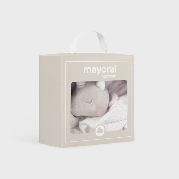 Mayoral νάνι μωρού μονόκερος ροζ 19721-25