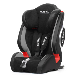 Sparco παιδικό κάθισμα αυτοκινήτου G123 With Isofix Black/Grey