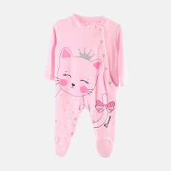 Φορμάκι βελουτέ Dreams ροζ Cat Princess
