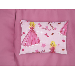 Μαξιλαροθήκη εμπριμέ Princess 392 35x45 cm Pink Dimcol