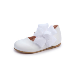 Παιδικό παπούτσι αμπιγιέ για κορίτσι λευκό Gorgino 2229-3