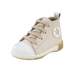 Gorgino Παιδικό παπούτσι Sneaker μποτάκι για αγόρι εκρού 871-3